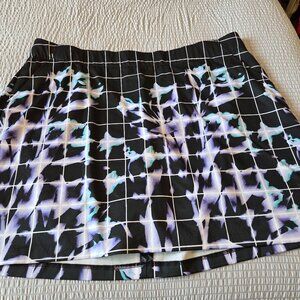 Lady Hagen Golf Skirt- Puple and Black- Size 22